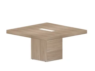 Vergadertafel Hxbxd 73x140x140cm Frame Kubusvormig iep - 1