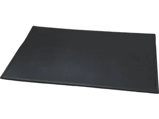 Bureauonderlegger Alassio echt leder zwart 65x45cm - 2