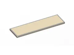 houten vloer,v. breedvakstelling,BxD 2000x600mm,dikte 19mm,vakl. 500kg