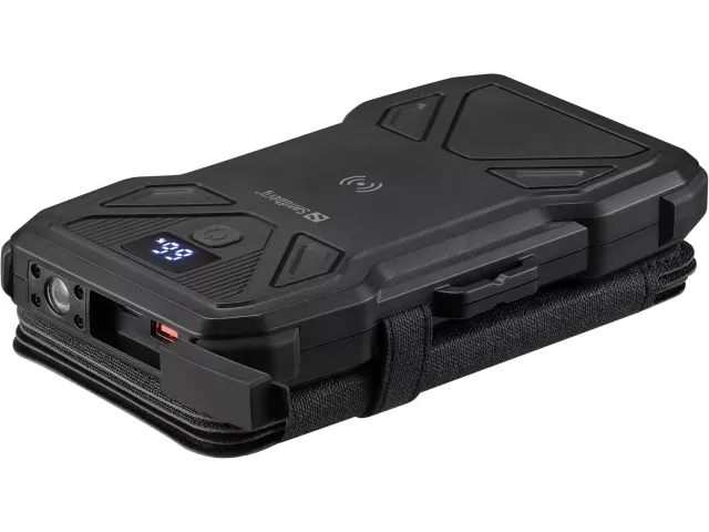 421-05 SANDBERG 5-Panel Powerbank solar 10.000 mA draagbaar zwart