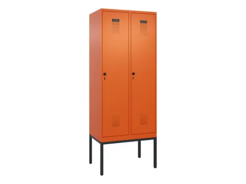 locker voor scheiding van kleding,HxBxD 2120x800x500mm,2vak