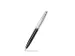 Balpen SHEAFFER 100 E9313 Glossy black barrel brushed chrome cap nicke