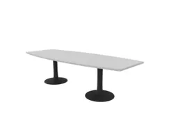 vergadertafel,HxBxD 740x2800x1100mm,vatvormig