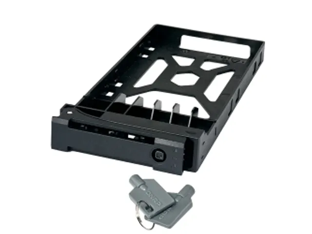 QNAP TRAY-25-BLK01, HDD-bevestigingsbeugels, Kunststof, Zwart, 2.5 inc