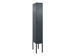 locker voor scheiding van kleding,HxBxD 2120x300x500mm,1vak