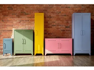 garderobekast,HxBxD 1800x380x510mm,1vak,4voeten,romp antraciet - 4