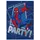 Wenskaart Hallmark uitnodiging Party Spiderman 6 stuks