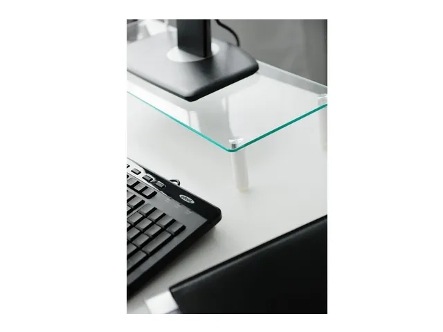 DIGITUS Universele Beeldschermverhoging Glas