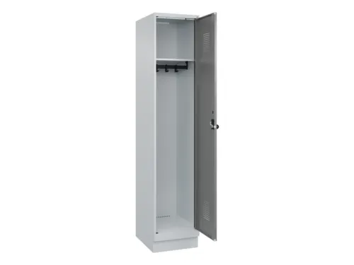 locker,HxBxD 1950x400x500mm,1vak,vak B 400mm,draaigrendel,sokkel