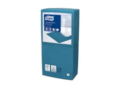 Tork 477839 Cocktailservet Advanced Blauwgroen 24x24cm