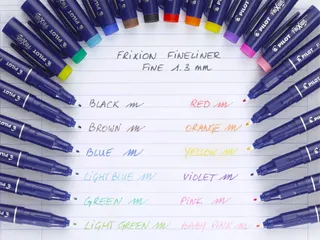 Fineliner Pilot Frixion Set2Go 8 stuks 1.3mm Fijne punt Assorti - 3