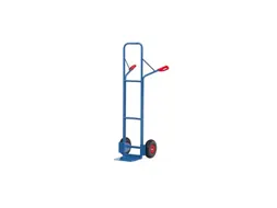 Steekwagen B1327P 300kg RAL5007 polyurethaan wielen