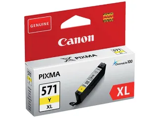 Inktcartridge Canon CLI-571XL geel - 1