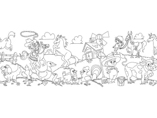 Tekenrol Info Creative Farm 300mm x 4m - 3