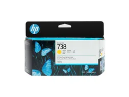 HP 738 498N7A inktcartridge Geel