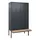 Dubbeldekse dekenkist,HxBxD 2120x1200x815mm,4x2vak.,vak B 300mm