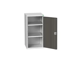 universele kast,HxBxD 1000x525x550mm,2xStalen bodem,draaigrendelslot - 1
