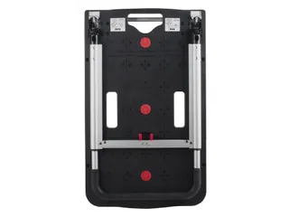 Transportkar Pavo platform trolley inklapbaar 137kg zwart - 3