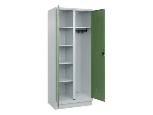wasgoedverdeelkast,HxBxD 1950x800x500mm,vak B 400mm,draaigrendel