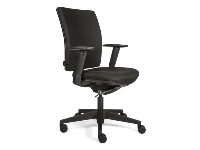 chaise pivotante,Mécan. synchrone,a. accoudoirs 4D,siège standard no