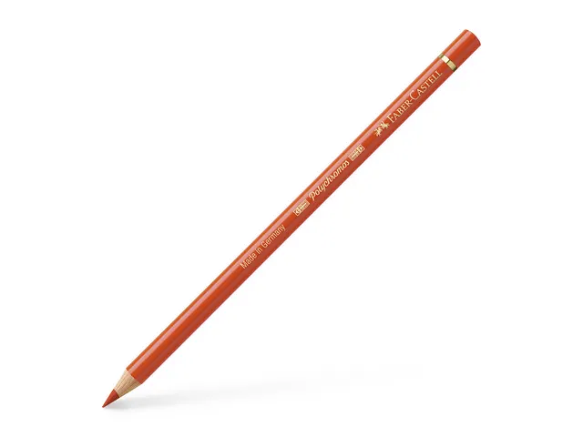 Faber Castell Kleurpotlood Polychromos 115 Cadmiumoranje Donker