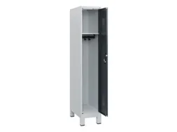 schoollocker,HxBxD 1630x300x500mm,1vak,vak B 300mm,cil.-slot,voeten