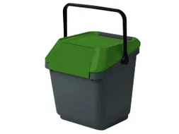 Easymax Afvalbak 35 Liter Grijs Groen
