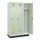 locker voor scheiding van kleding,HxBxD 1950x1200x500mm,3vak