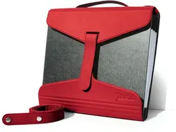 Mappendrager, Rood Leder