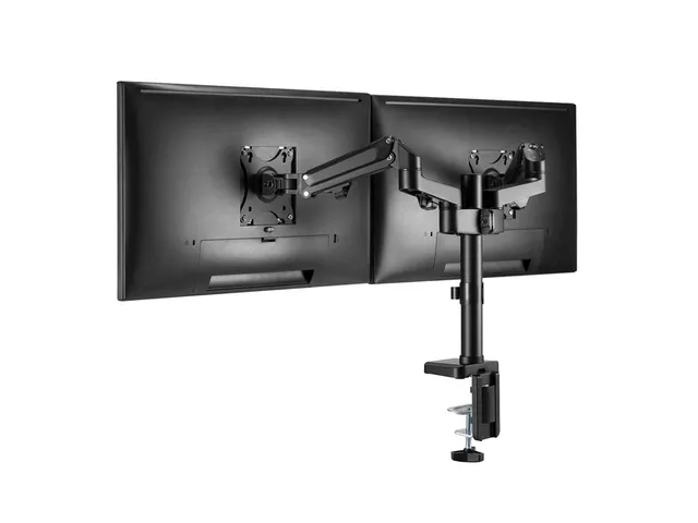 Monitorarm Neomounts DS70-750BL2 zwart 2 scherm 17-27 inch
