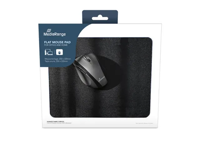 MediaRange Platte muismat 250x220x3mm Zwart