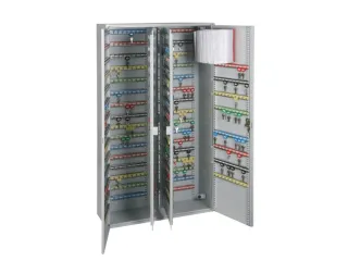 Sleutelkast 1300x730x250mm 1170Haakjes 2Deuren 2wanden Ral7035 - 1