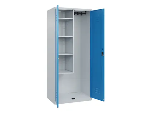 schoonmaakkast,HxBxD 1850x800x500mm,links 4vakken