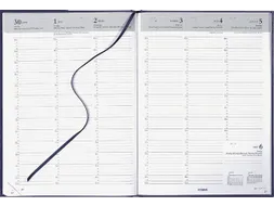 Agenda 2027 Brepols Omega Lima 7dagen/2pagina's blauw