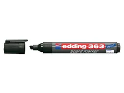 Viltstift edding 363 whiteboard beitel zwart 1-5mm
