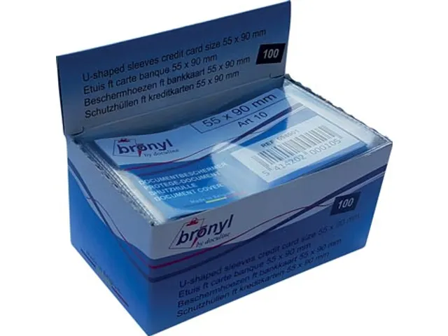 U-Map Pvc 0.14mm Creditcard Display à 100 stuks