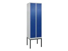 locker voor scheiding van kleding,HxBxD 2120x600x500mm,2vak
