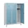 schoollocker,HxBxD 1630x1200x500mm,3vak,vak B 400mm,cil.-slot,voeten
