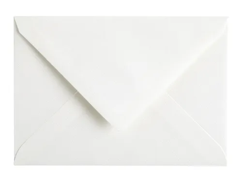 Envelop Papicolor C6 114x162mm Hagelwit Gegomd
