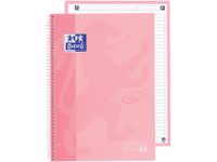 Notitieboek Touch Europeanbook A4+ lijn 80v Pastel Roze