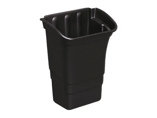 Afvalbak Rubbermaid 30,3L Noir