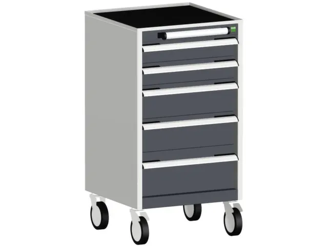 armoire à tiroirs HxlxP 980x525x525mm 5tiroir(s) charges normales