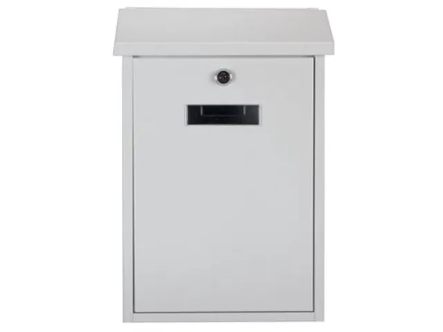 Rio Brievenbus Wit Wand- en Paalmontage Incl. 2 Sleutels