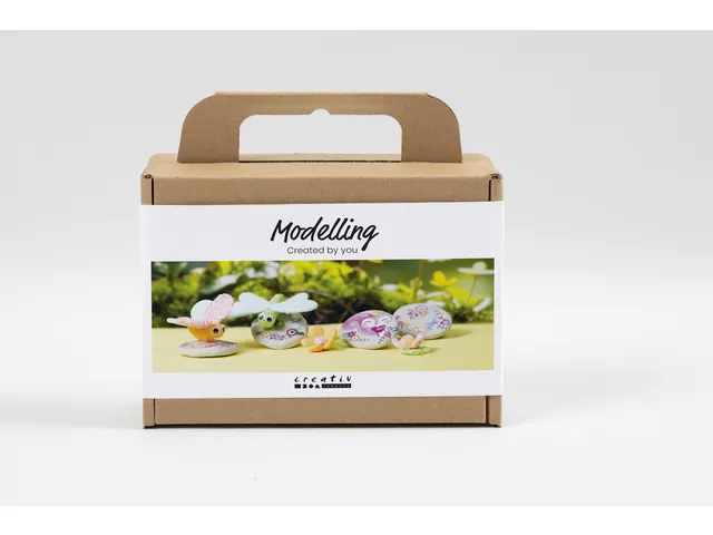 Kit Hobby Mini Creativ Company pierre à modeler avec insecte