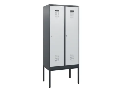 schoollocker,HxBxD 1950x800x500mm,2vak,vak B 400mm,cil.-slot