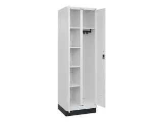 wasgoedverdeelkast,HxBxD 1950x600x500mm,vak B 300mm,cilinderslot - 2