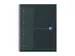 Spiraalblok Oxford International Notebook A4+ ruit 5x5mm Zwart