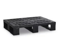Kunststof Displaypallet 155x600x800mm Draagverm. 2000kg 3 Sleden