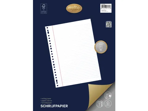 Interieur Multo 23-Gaats 100vel Gelinieerd+Voorlijn