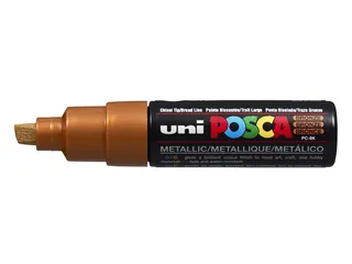 Verfstift Posca PC8K Brede punt 8mm schuin brons - 1